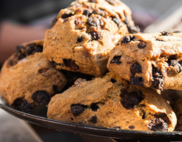 chocolate chip scones